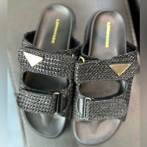 New Black Lemonade Tuscany Sandals